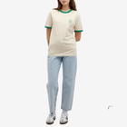 Levi's END. x Levis Ringer T-Shirt 'Mount Rambler' in Ecru/Green