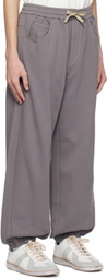 A PERSONAL NOTE 73 Gray Five-Pocket Sweatpants