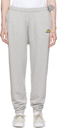 Maison Kitsuné Gray Cotton Lounge Pants