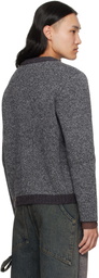Eckhaus Latta Gray Yak Sweater
