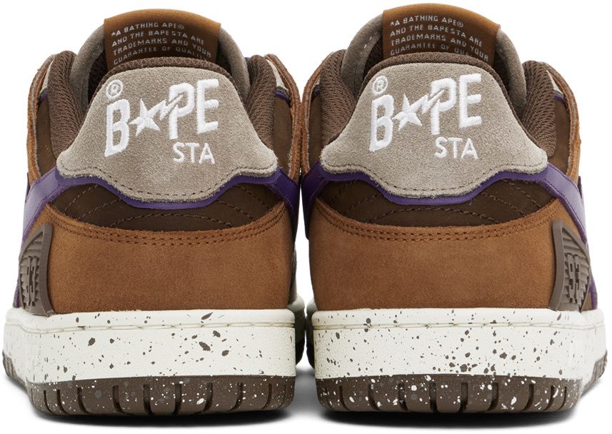 BAPE Brown Sk8 Sta #7 Sneakers A Bathing Ape