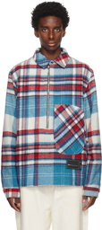 We11done Blue Check Shirt