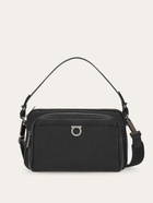 Ferragamo Mens Gancini shoulder bag in Black