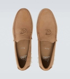 Christian Louboutin Moonboat leather boat shoes