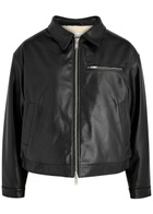 Second Layer Barras Leather Jacket Black