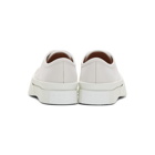Marni Off-White Canvas Platform Sneakers