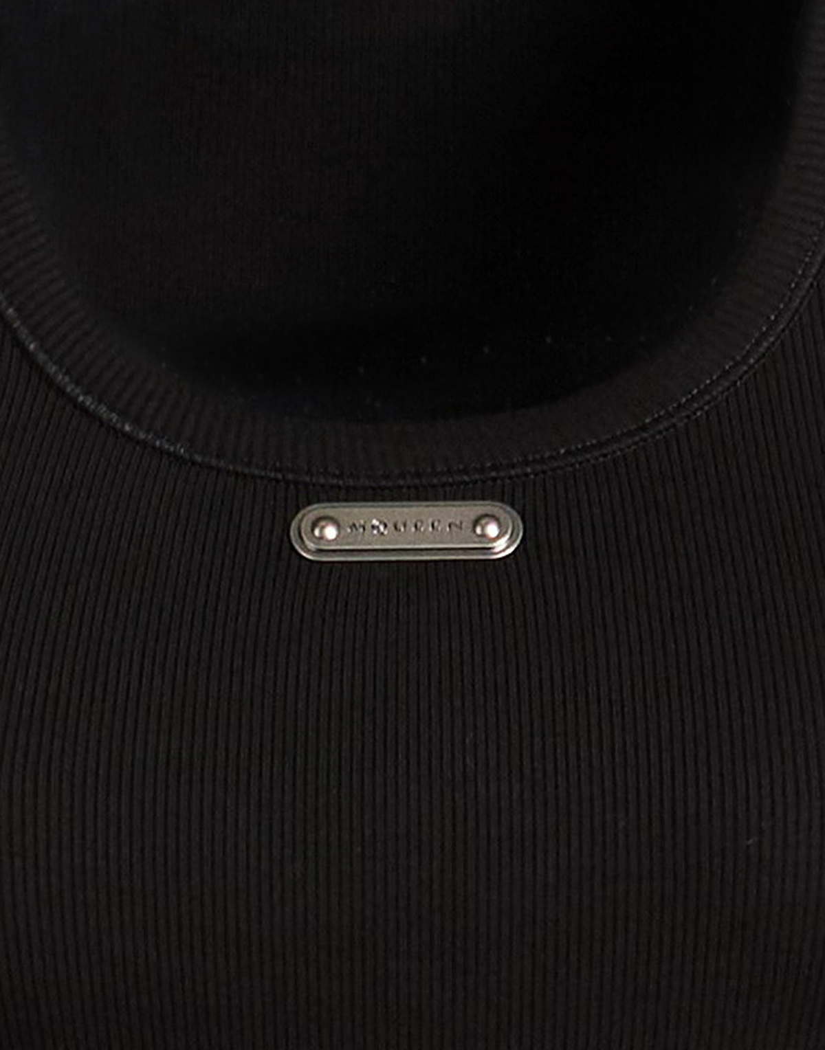 Mcqueen Womens Midi dress in Black