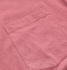 Mr P. - Cotton and Linen-Blend T-Shirt - Pink