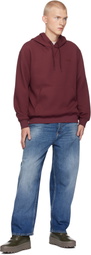 MACKAGE Burgundy Krystian Double-Face Jersey Hoodie