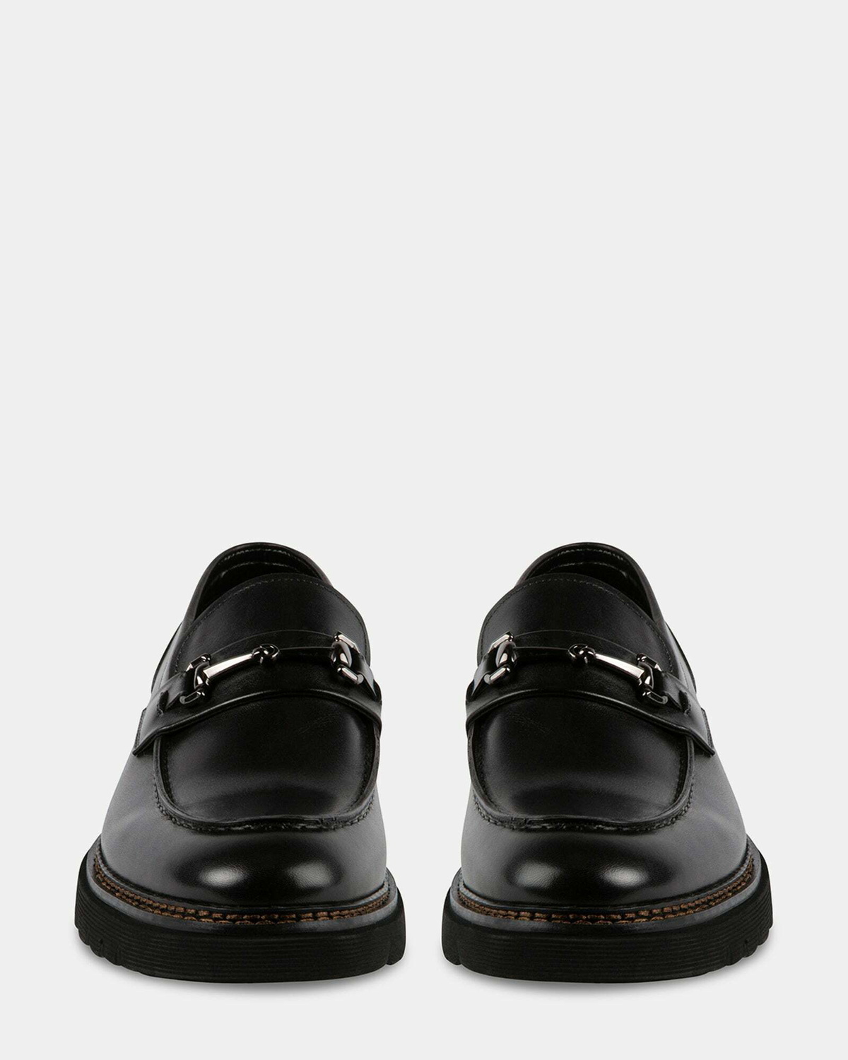 Steve Madden Elisio Loafers in Black