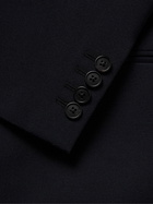 The Row - Donnes Double-Breasted Grain de Poudre Virgin Wool Suit Jacket - Blue