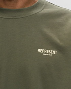 Represent Represent Owners Club T Shirt Green - Mens - Shortsleeves