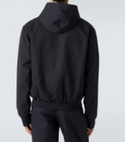 Gucci GG jacquard hooded cotton jacket