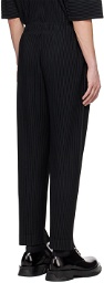 HOMME PLISSÉ ISSEY MIYAKE Black Monthly Color March Trousers
