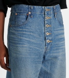 Junya Watanabe Cutout wide-leg jeans