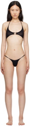 Rui Black String Bikini