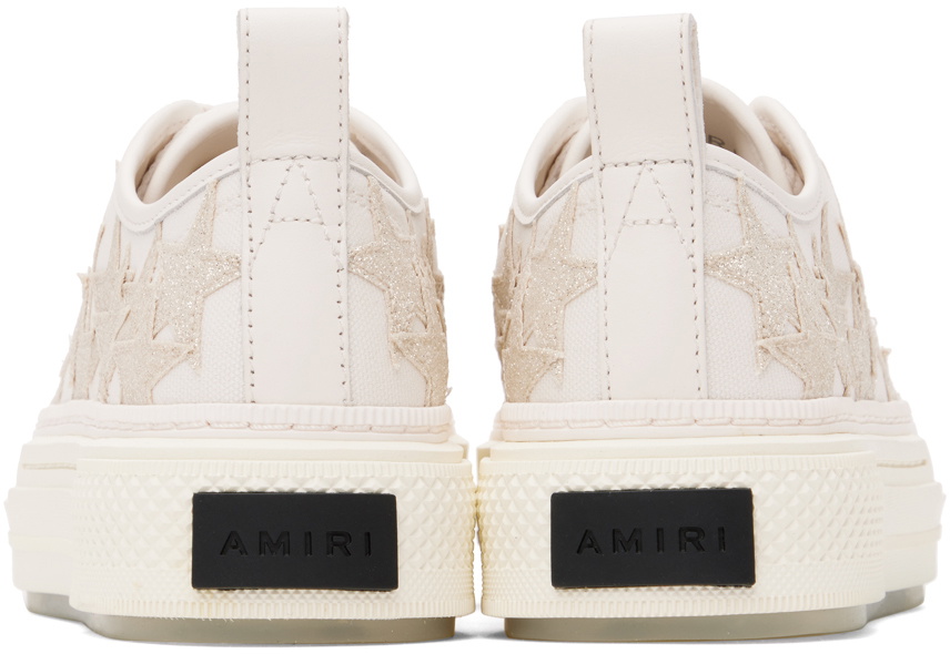 AMIRI White Stars Court Low Sneakers Amiri