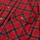 Gramicci Men's Flannel Shirt in Red