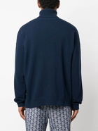 MAISON KITSUNE' - Fox Head Wool High-neck Jumper