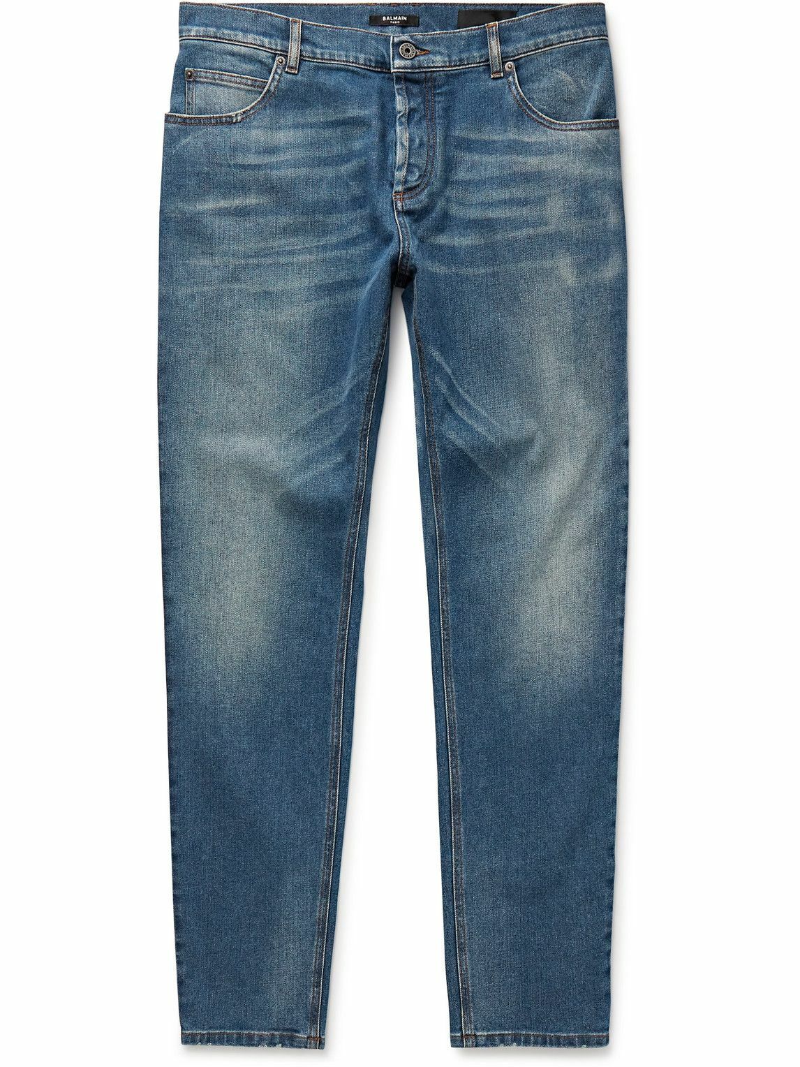 Balmain - Slim-Fit Jeans - Blue Balmain