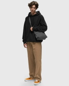 Norse Projects Marten Relaxed Organic Raglan N Patch Hoodie Black Hoodies