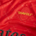 Puma x AC Milan x Off-White Goalkeeper Jersey in Red/Black