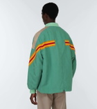 Incotex x Facetasm Colorblocked bomber jacket