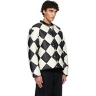 Neighborhood Black & White Checker Down Jacket