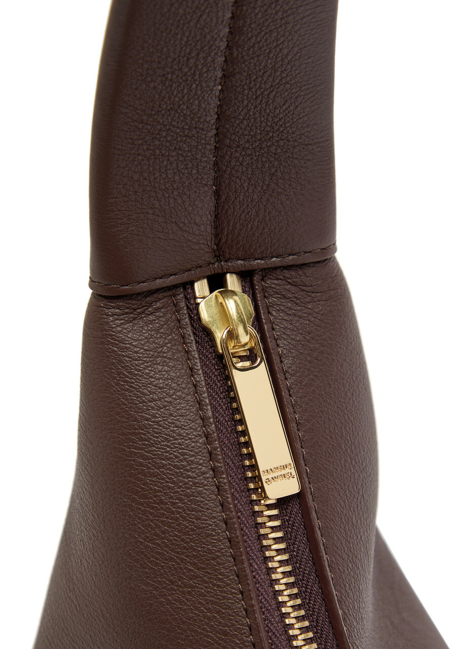 Mansur Gavriel Candy Baguette Leather Shoulder bag - Chocolate - One Size