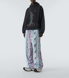 Balenciaga Printed fleece sweatpants