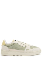 Axel Arigato Dice Lo Panelled Suede Sneakers White And Green