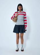 Miu Miu Gathered Mini Skirt