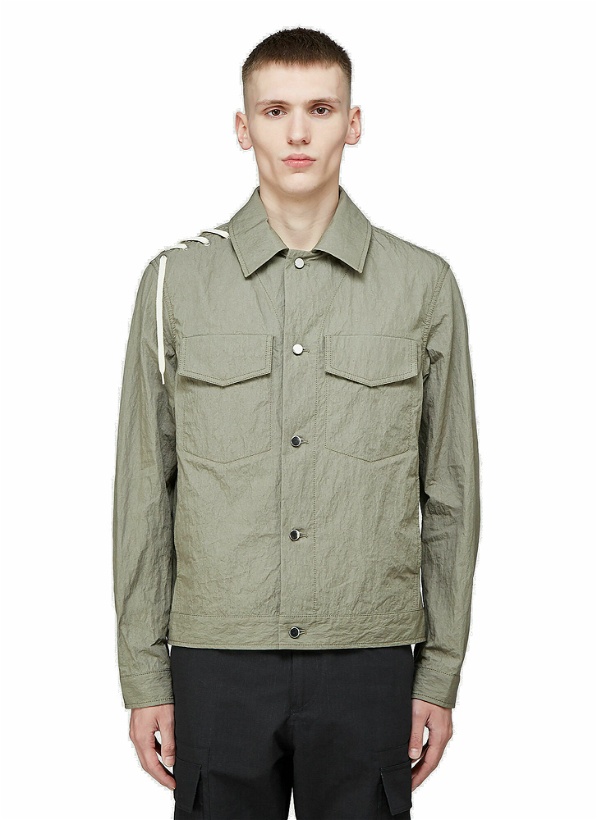 Photo: Laced Jacket in Green