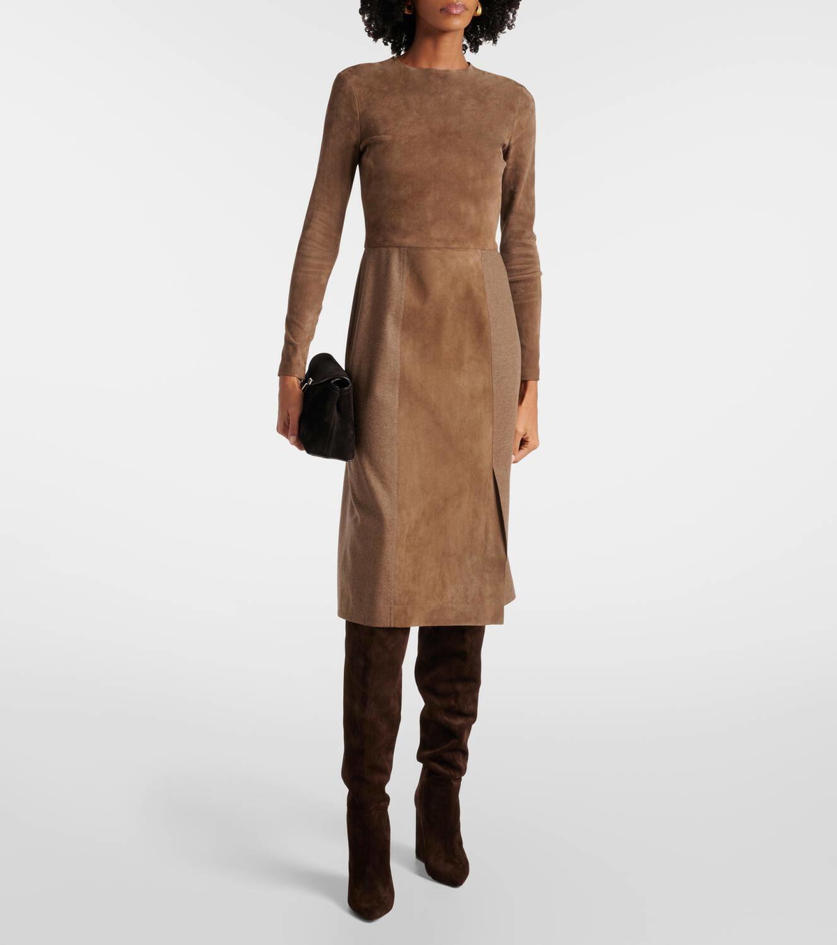 dark brown dress boots womens Blundstone Stout Brown Premium Leather Chelsea Boots, Women's Dress 062 main image 1