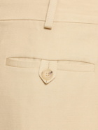 STELLA MCCARTNEY - Iconic Pleated Satin Cropped Pants
