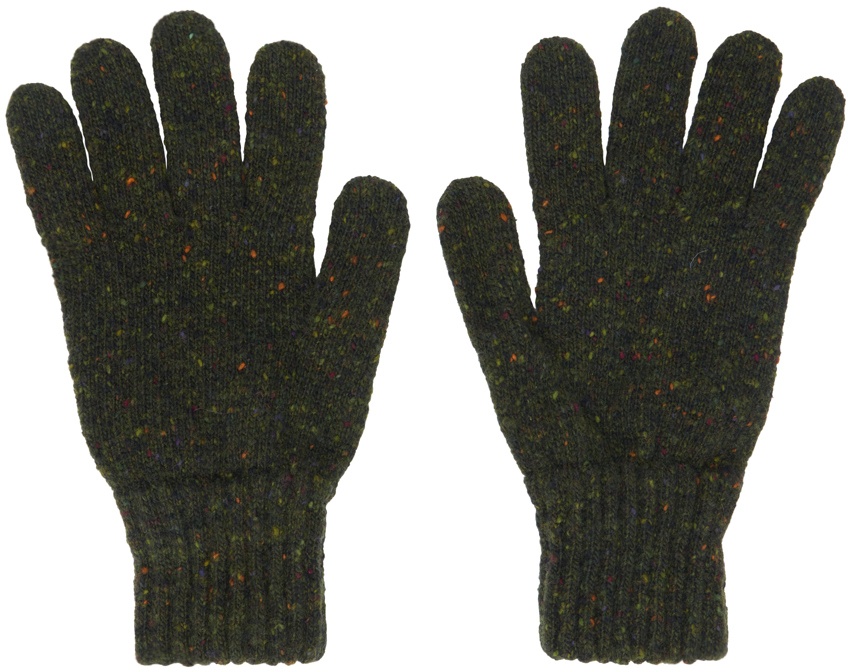 Photo: Drake's Green Flecked Gloves