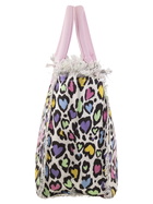 MC2 Saint Barth Vanity - Canvas Bag With Heart Print