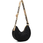 Burberry Black Horseshoe Crossbody Bag
