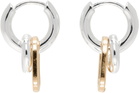 Laura Lombardi Silver & Gold Fara Earrings