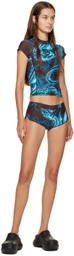 Miaou Blue Frankie Shorts