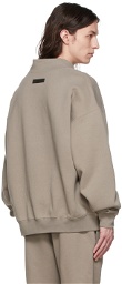 Essentials Taupe Cotton Sweatshirt
