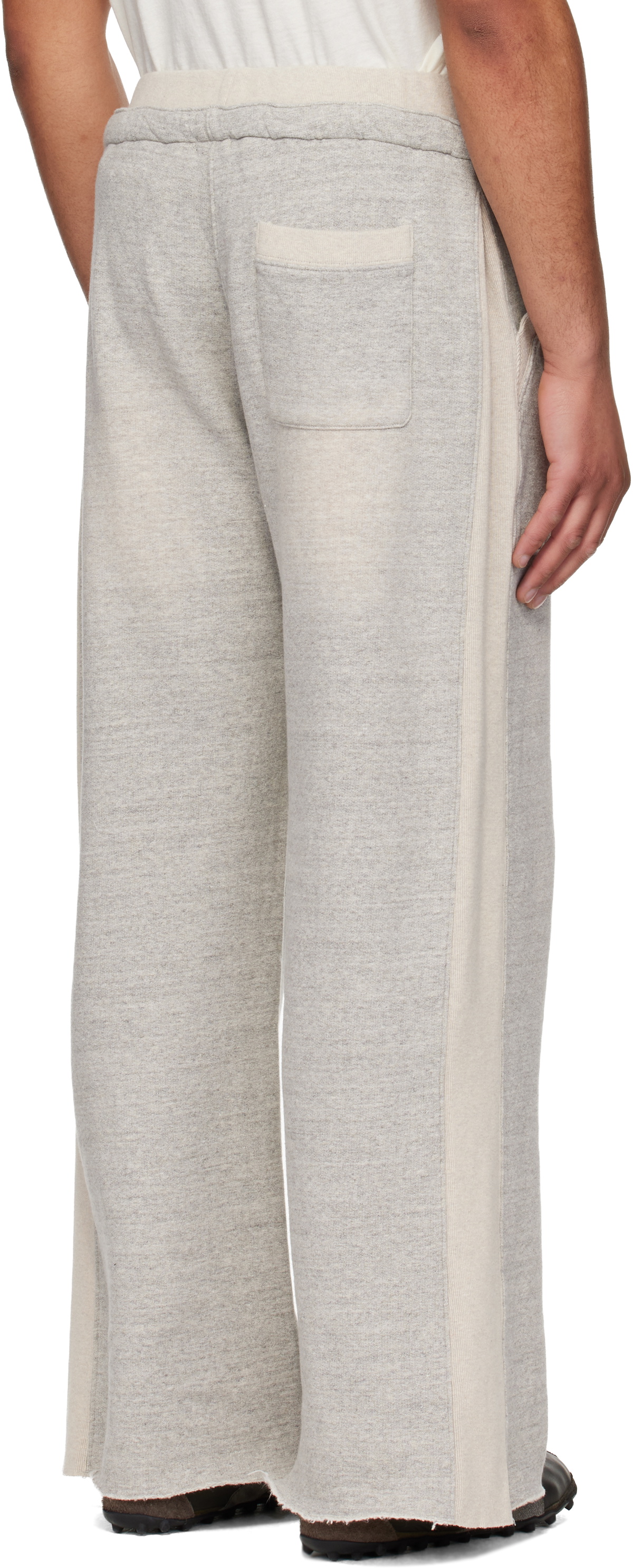 R13 Gray Side Insert Sweatpants