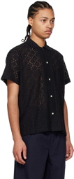 Bode Black Tile Shirt