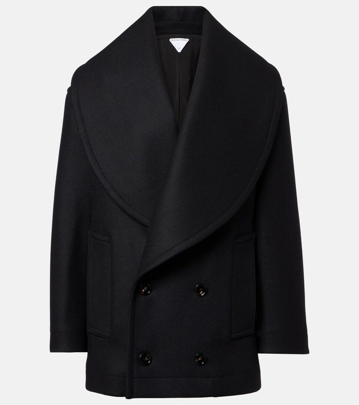 Bottega Veneta Double-breasted wool coat
