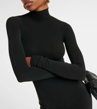 Balenciaga Turtleneck jersey maxi dress