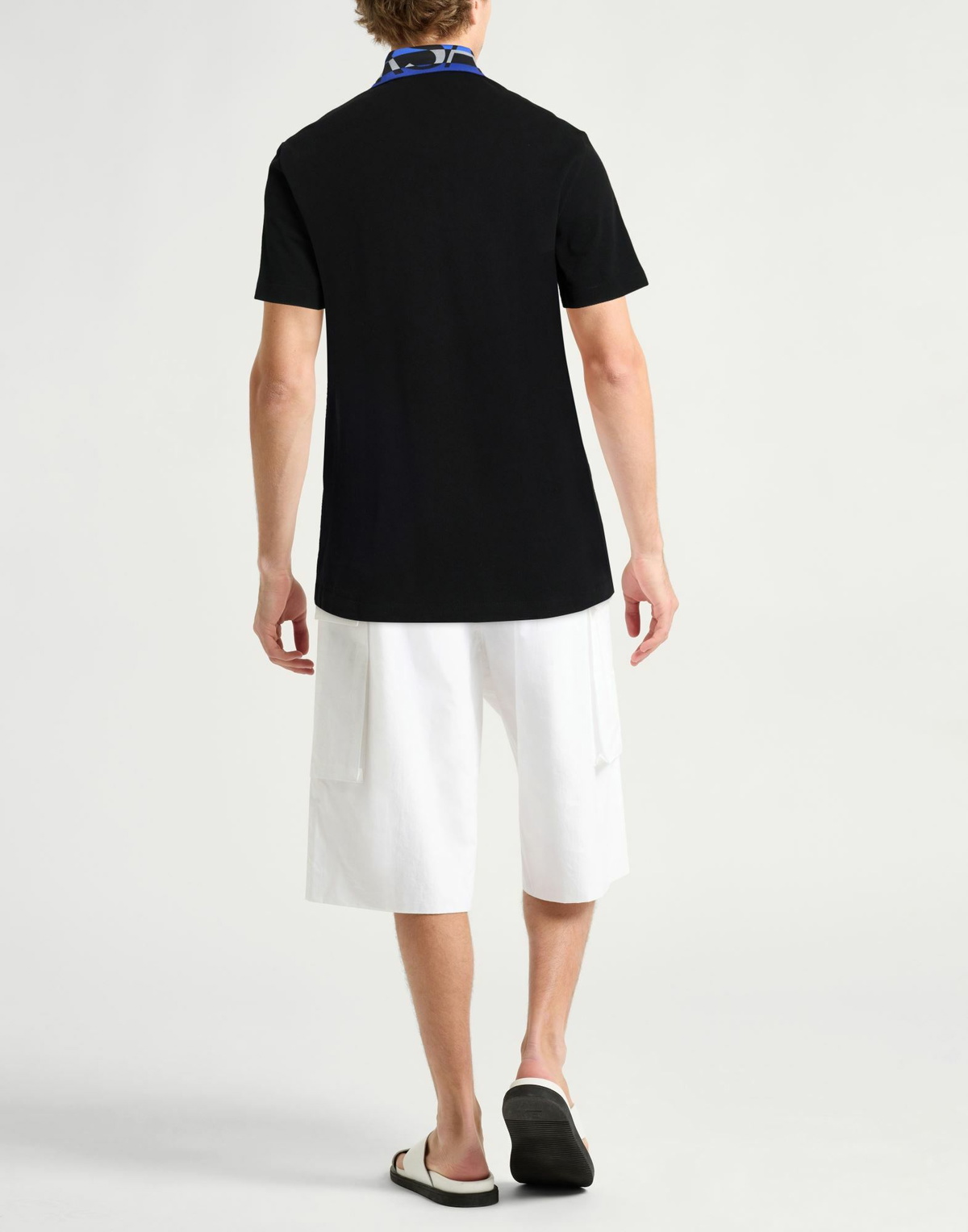Versace Mens Polo shirt in Black