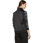 Marcelo Burlon County of Milan Black and White Kappa Edition Tape Track Jacket