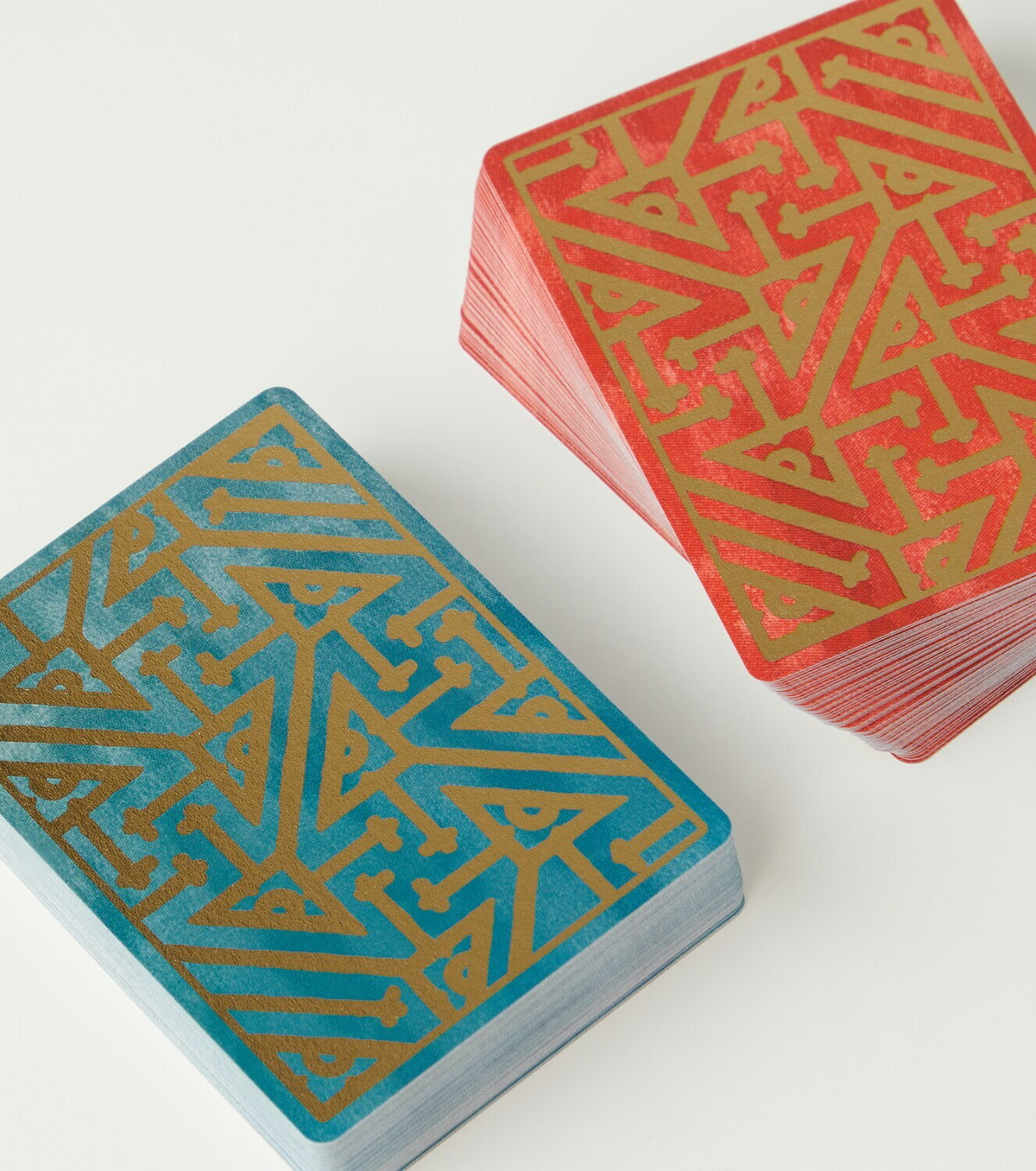 L'Objet x Fortuny set of two playing card decks