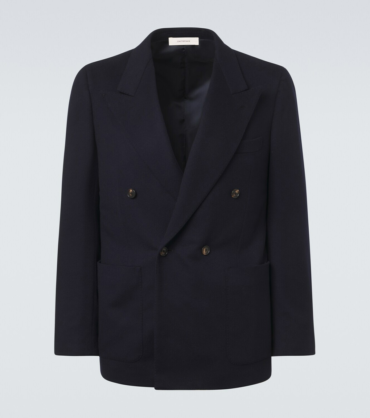 Umit Benan William double-breasted cashmere blazer
