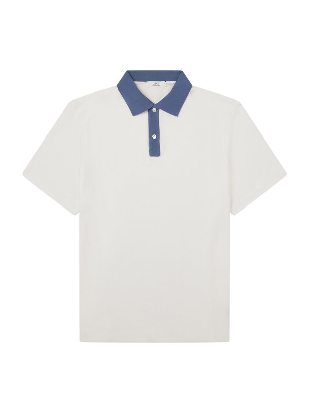 Photo: Mr P. - Clubhouse Cotton-Piqué Polo Shirt - White